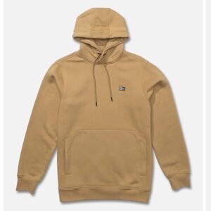 Salty Crew Long Range Tech Fleece Hoodie | Khaki | Size M | NWT